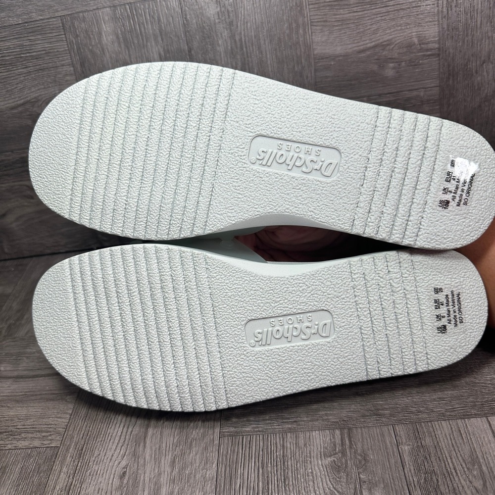 Dr. Scholls Womens Slide Sandals Size 10 Seafoam Green Jelly Slip On NEW - Picture 7 of 8